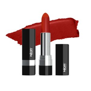 Velveteen Matte Lipstick - Power Red