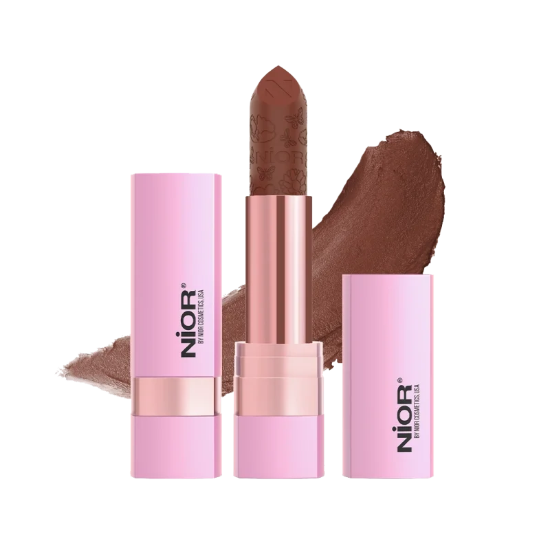 NIOR No Transfer Retro Matte Lipstick Choco-Latte 40