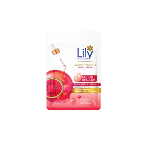 Lily Glow Hydrate Sheet Mask Melon Splash 25ml