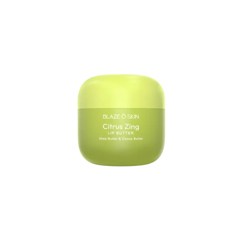 Blaz O Skin Vanilla Bliss lip butter -Citrus Zing Front