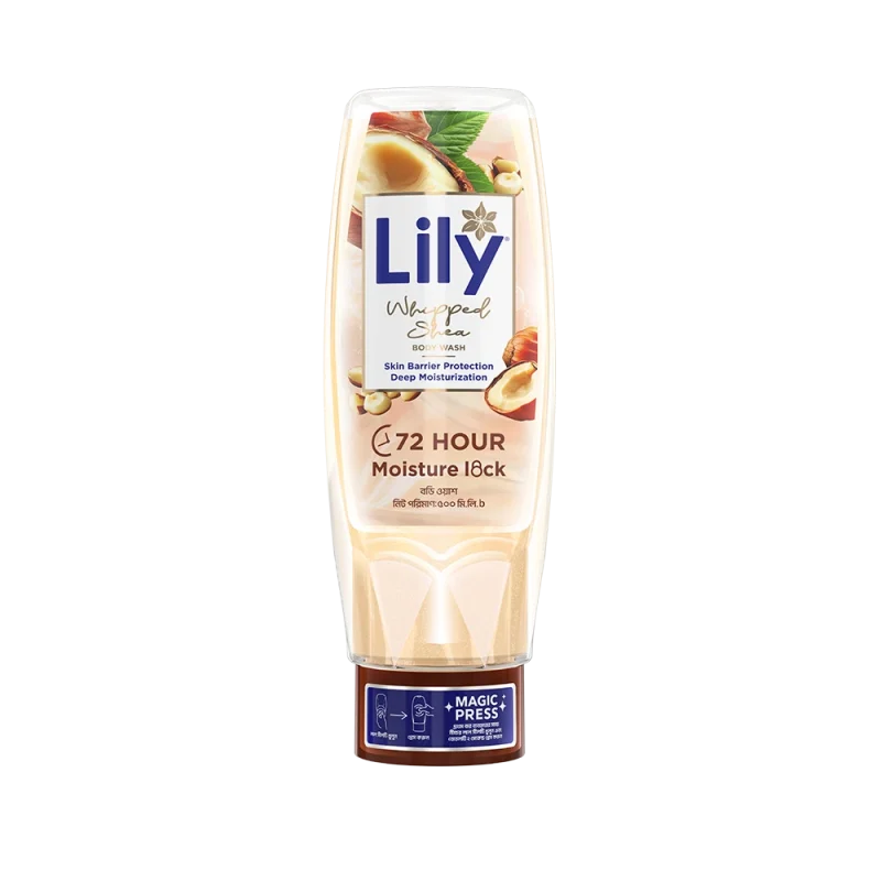 Lily Liquid Body Wash Whipped 500ml- Front
