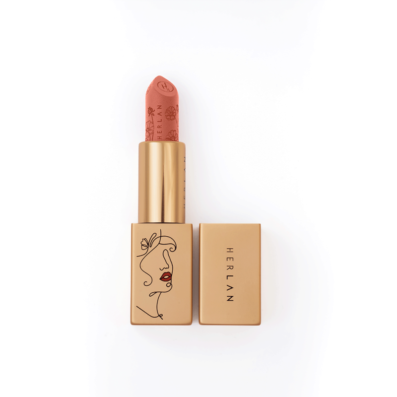 Herlan Cushion Matte Lipstick Vintage Vibes