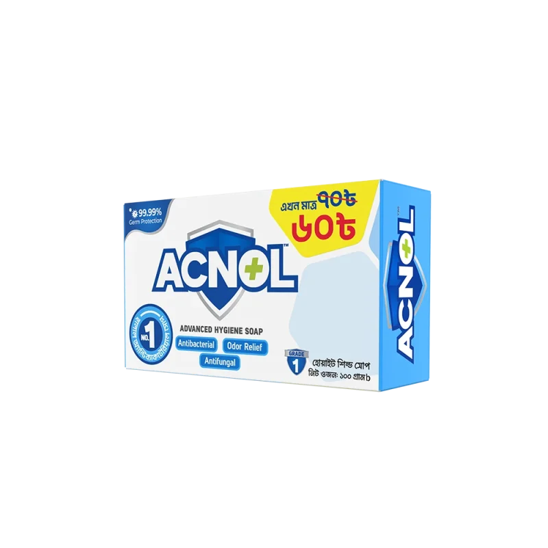 ACNOL SOAP 100GM -White-Shield